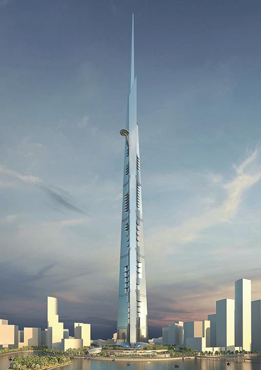 Towering Over Jeddah, Saudi Arabia